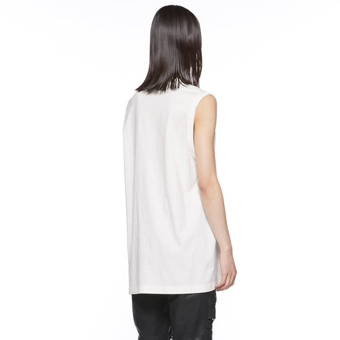 JULIUS 917CPM2 Off White / Garden Sleeve Less Top